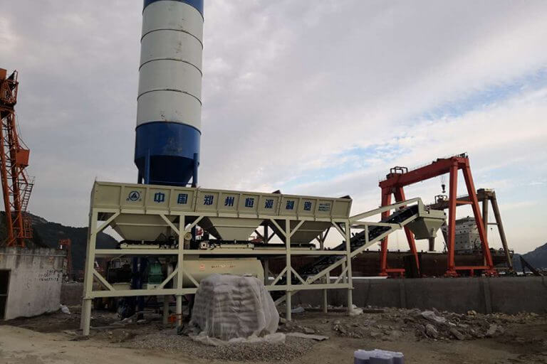 600 tons per hour mobile concrete batching plant-Henan Hengyuan