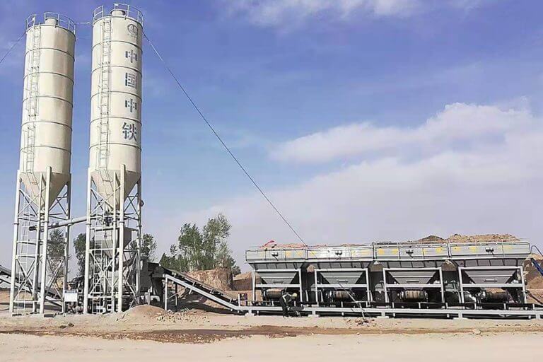 700 tons per hour mobile concrete batching plant-Henan Hengyuan