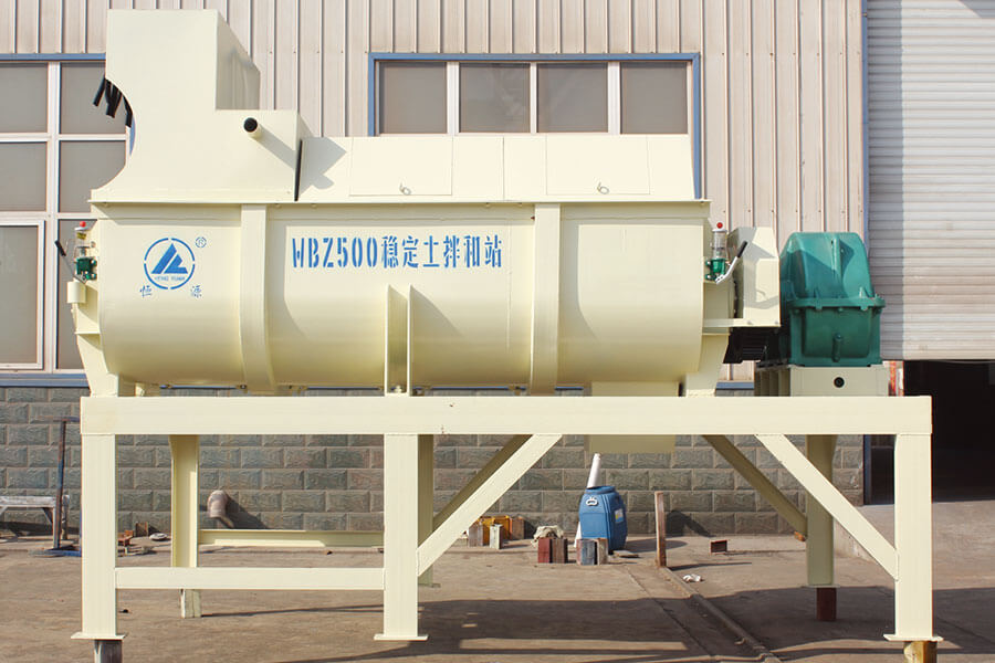 Stabilized soil batching station mixing system-Henan Hengyuan