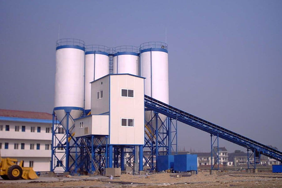 Advantages of Henan Hengyuan's stationary concrete batching plant