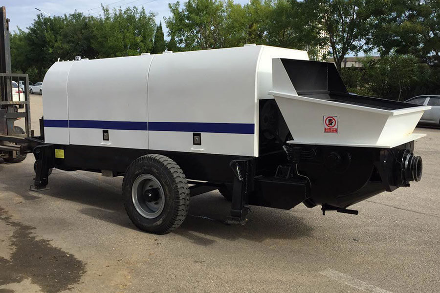 Motor Driven Concrete Pump For Sale - Concrete Pump Manufacturer Henan Hengyuan