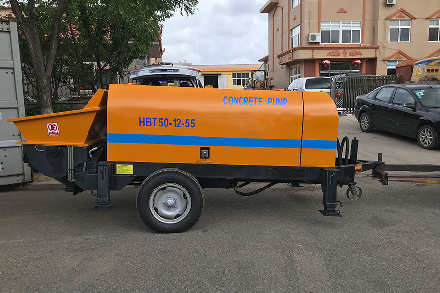 Motor Driven Concrete Pump For Sale - Concrete Pump Manufacturer Henan Hengyuan