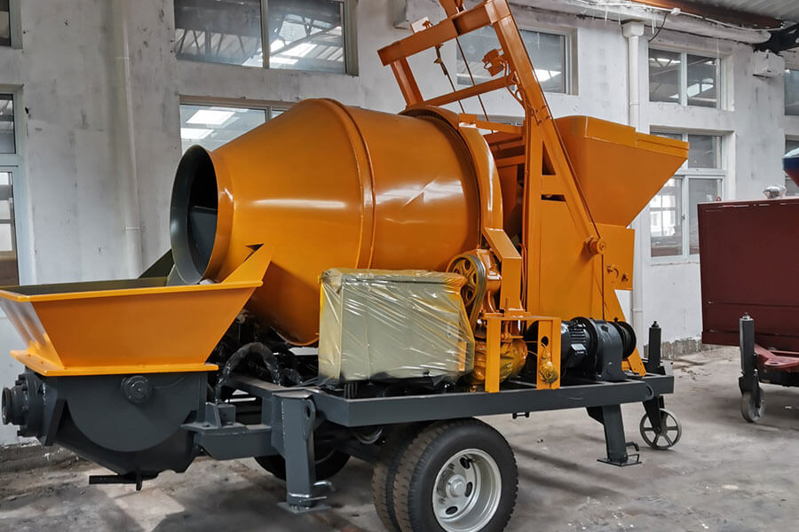 Motor Driven Concrete Mixing Pump for Sale - Concrete Mixing Pump Manufacturer Henan Hengyuan