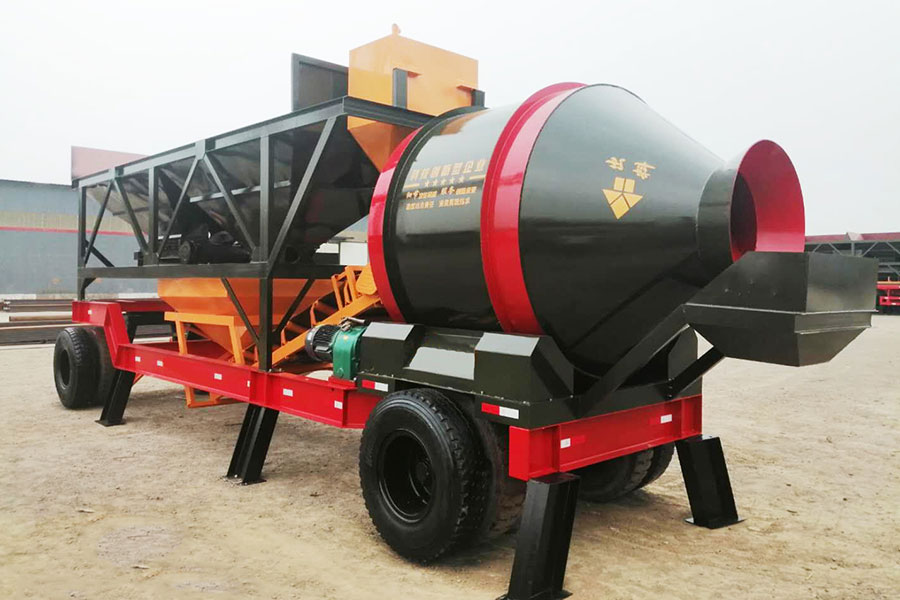 YHZM mobile drum concrete batching plant-Henan Hengyuan