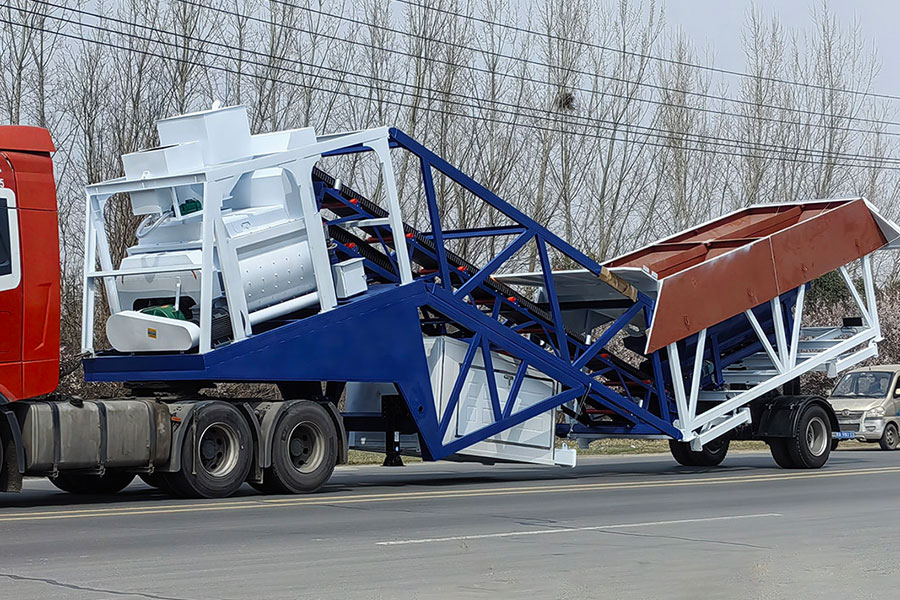 YHZS-3.8 Twin-axis Mobile Concrete Batching Plant-Henan Hengyuan