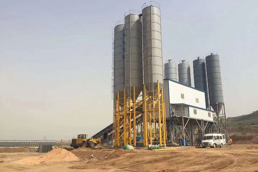 HZS240 concrete batching plant, building concrete batching plant manufacturer - Henan Hengyuan