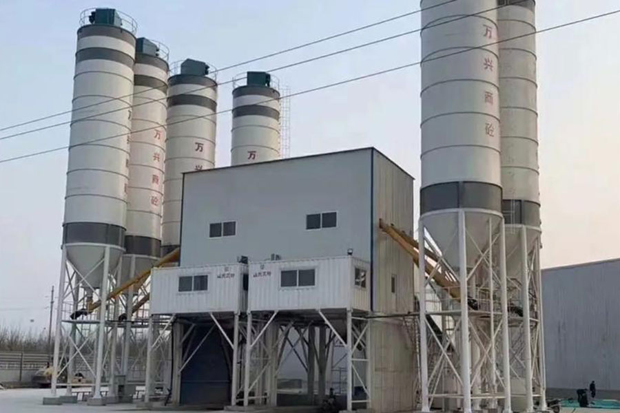 HZS240 concrete batching plant, building concrete batching plant manufacturer - Henan Hengyuan