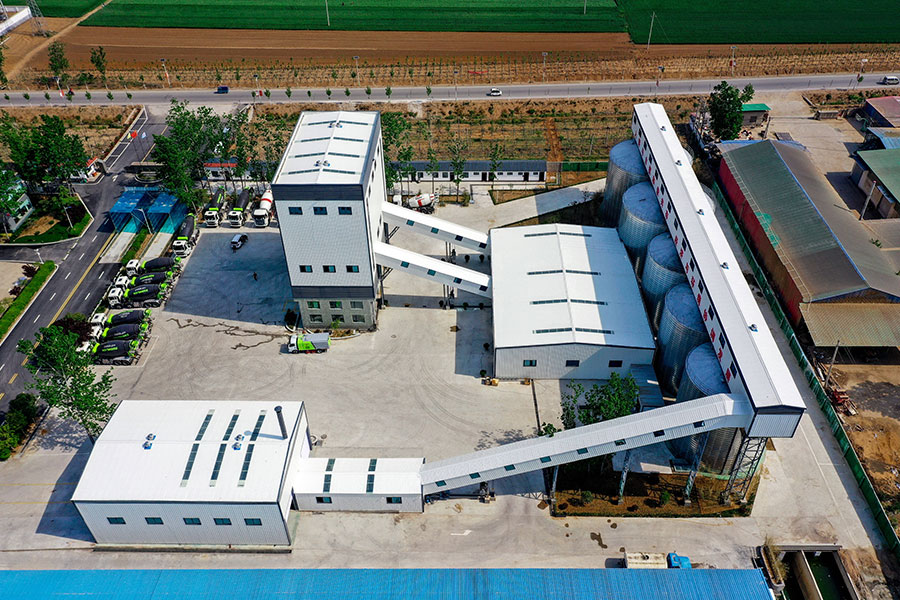 HZS270 concrete batching plant, concrete batching plant for sale - Henan Hengyuan