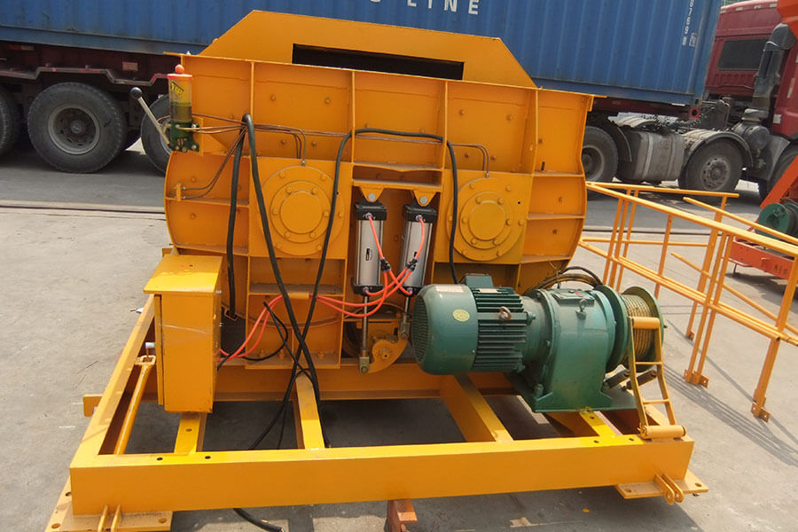 Motor Powered Twin Shaft Concrete Mixer, Concrete Mixer Manufacturer - Henan Hengyuan