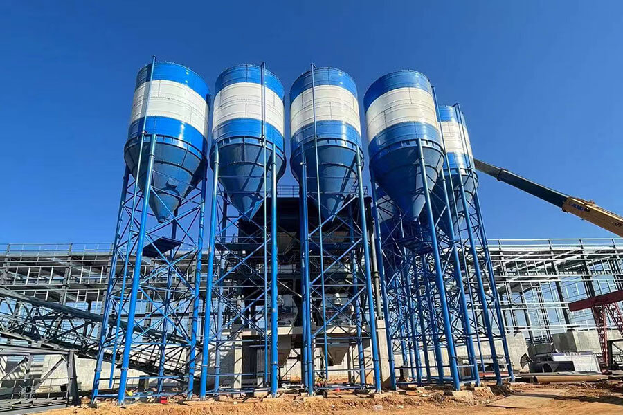 Vertical cement silo, concrete batching station auxiliary equipment, cement silo for sale - Henan Hengyuan