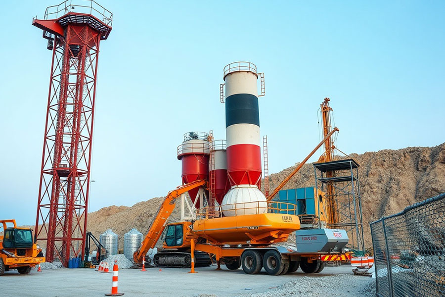 Specific Configuration and Selection of a Stationary Concrete Batching Plant- Henan Hengyuan